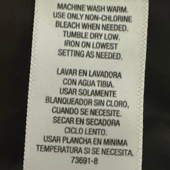 Women’s Puff Vest by Arizona Jean Co. brown with hood size XL zips & Buttons - Picture 7 of 7